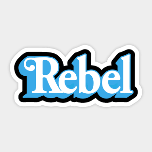 Rebel figure Sticker